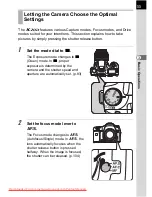 Preview for 57 page of Pentax K20D - Digital Camera SLR Operating Manual