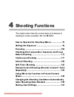 Preview for 73 page of Pentax K20D - Digital Camera SLR Operating Manual