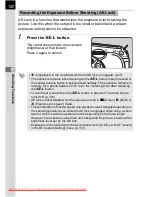 Preview for 104 page of Pentax K20D - Digital Camera SLR Operating Manual