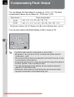 Preview for 138 page of Pentax K20D - Digital Camera SLR Operating Manual