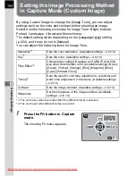 Preview for 156 page of Pentax K20D - Digital Camera SLR Operating Manual