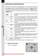 Preview for 162 page of Pentax K20D - Digital Camera SLR Operating Manual