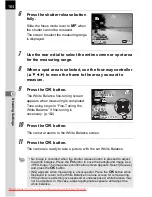 Preview for 166 page of Pentax K20D - Digital Camera SLR Operating Manual