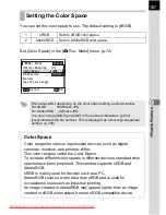 Preview for 169 page of Pentax K20D - Digital Camera SLR Operating Manual