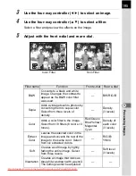 Preview for 197 page of Pentax K20D - Digital Camera SLR Operating Manual