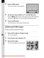 Preview for 200 page of Pentax K20D - Digital Camera SLR Operating Manual