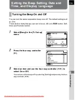 Preview for 221 page of Pentax K20D - Digital Camera SLR Operating Manual