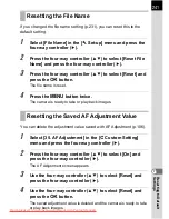 Preview for 243 page of Pentax K20D - Digital Camera SLR Operating Manual