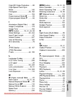 Preview for 279 page of Pentax K20D - Digital Camera SLR Operating Manual