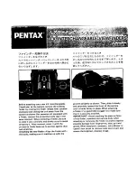 Preview for 1 page of Pentax LX Interchangeable Viewfinders Operating Manual