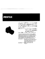 Preview for 1 page of Pentax Magnifier FB Operating Manual