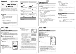 Pentax Model Optio S60 Connection Manual preview