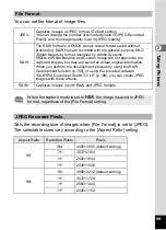 Предварительный просмотр 101 страницы Pentax MX-1 Operating Manual