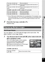 Предварительный просмотр 127 страницы Pentax MX-1 Operating Manual