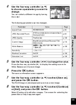 Предварительный просмотр 161 страницы Pentax MX-1 Operating Manual