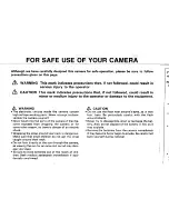 Preview for 3 page of Pentax MZ-50 Operating Manual