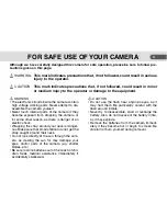 Preview for 3 page of Pentax MZ-7 QUARTZ DATE Operating Manual