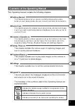 Preview for 7 page of Pentax Optio 230 Operating Manual