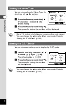 Preview for 18 page of Pentax Optio 230 Operating Manual