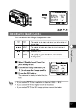 Preview for 59 page of Pentax Optio 230 Operating Manual