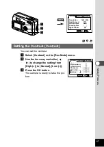 Preview for 69 page of Pentax Optio 230 Operating Manual