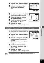 Preview for 71 page of Pentax Optio 230 Operating Manual