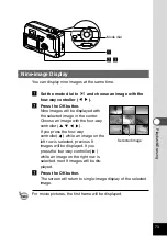 Preview for 75 page of Pentax Optio 230 Operating Manual