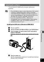 Preview for 85 page of Pentax Optio 230 Operating Manual