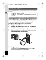 Preview for 8 page of Pentax Optio 30 Connection Manual