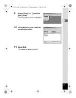 Preview for 19 page of Pentax Optio 30 Connection Manual