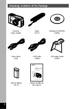 Preview for 8 page of Pentax Optio 330 GS Operating Manual