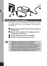 Preview for 14 page of Pentax Optio 330 GS Operating Manual