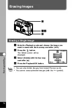 Preview for 76 page of Pentax Optio 330 GS Operating Manual