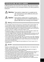 Preview for 3 page of Pentax Optio 330RS Operating Manual