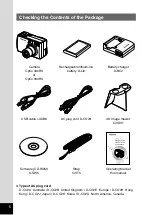 Preview for 8 page of Pentax Optio 330RS Operating Manual