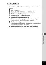 Preview for 99 page of Pentax Optio 330RS Operating Manual