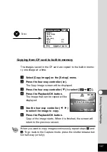 Preview for 109 page of Pentax Optio 330RS Operating Manual