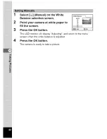 Preview for 42 page of Pentax Optio 33L Operating Manual