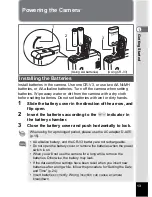 Preview for 15 page of Pentax Optio 43WR Operating Manual