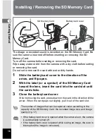 Preview for 18 page of Pentax Optio 43WR Operating Manual