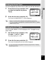 Preview for 25 page of Pentax Optio 43WR Operating Manual