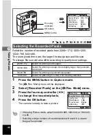 Preview for 42 page of Pentax Optio 43WR Operating Manual