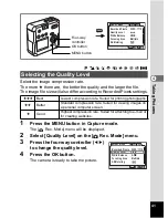 Preview for 43 page of Pentax Optio 43WR Operating Manual