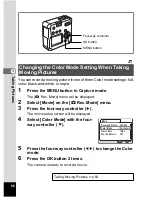 Preview for 68 page of Pentax Optio 43WR Operating Manual