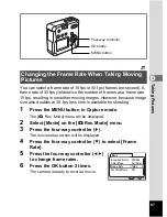 Preview for 69 page of Pentax Optio 43WR Operating Manual