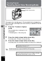 Preview for 74 page of Pentax Optio 43WR Operating Manual