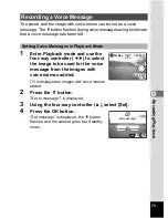 Preview for 77 page of Pentax Optio 43WR Operating Manual