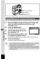 Preview for 82 page of Pentax Optio 43WR Operating Manual