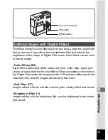 Preview for 100 page of Pentax Optio 43WR Operating Manual