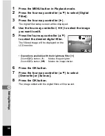 Preview for 101 page of Pentax Optio 43WR Operating Manual